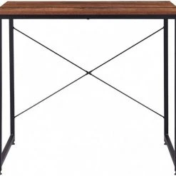 EUGAD Schreibtisch, Computertisch Esstisch Holz Stahl 80x60x70 cm Holz Vintage+schwarz Hell Eiche+schwarz, Hell Eiche+wei&szlig;, Marmor+schwarz -Eugad Möbel Einkaufen 00ca9ddc aa86 5a8b 850f c20aadc67ac4
