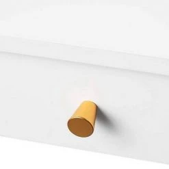 EUGAD Nachttisch, Nachtkommode Sofatisch Kaffeetisch Beistelltisch Nachtschrank für Wohnzimmer Schlafzimmer mit Schublade mit Ablage aus MDF Weiß -Eugad Möbel Einkaufen 0529ae5e 9c7b 5c1c 82d8 5967accc788f