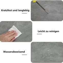 EUGAD Nachttisch (1-St), Nachtkommode, Kommode mit Schubladen und Ablagefach, Nachtschrank Industrial-Design Beistelltisch einfach Aufbau, für Schlafzimmer, Wohnzimmer Grau + Helle Eiche -Eugad Möbel Einkaufen 0690253c 6061 4581 b3a2 bddc87e0f887