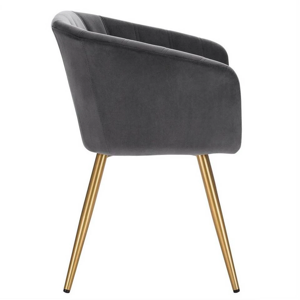 EUGAD Esszimmerstuhl (4 Stück), 4er-Set Esszimmerstuhl Polsterstuhl aus Samt Dunkelgrün Dunkelgrau, Dunkelgrün, Rosa, Schwarz 31 EUGAD Esszimmerstuhl (4 Stück), 4er-Set Esszimmerstuhl Polsterstuhl aus Samt Dunkelgrün Dunkelgrau, Dunkelgrün, Rosa, Schwarz – Bild 31