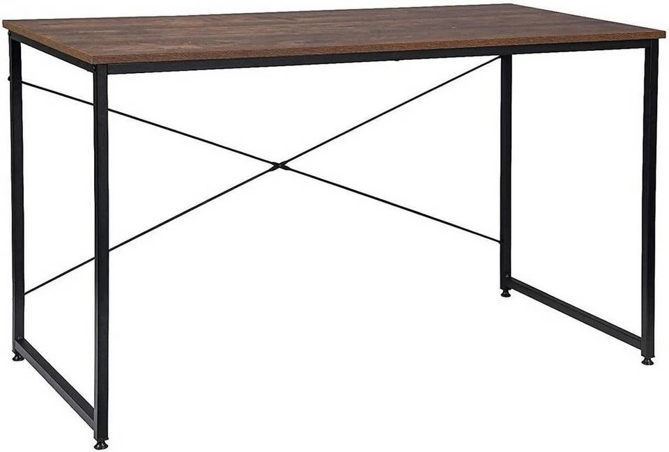 EUGAD Schreibtisch, mit Bücherregal 120x60x70 cm Schwarz Marmor Holz Vintage 9 EUGAD Schreibtisch, mit Bücherregal 120x60x70 cm Schwarz Marmor Holz Vintage – Bild 9