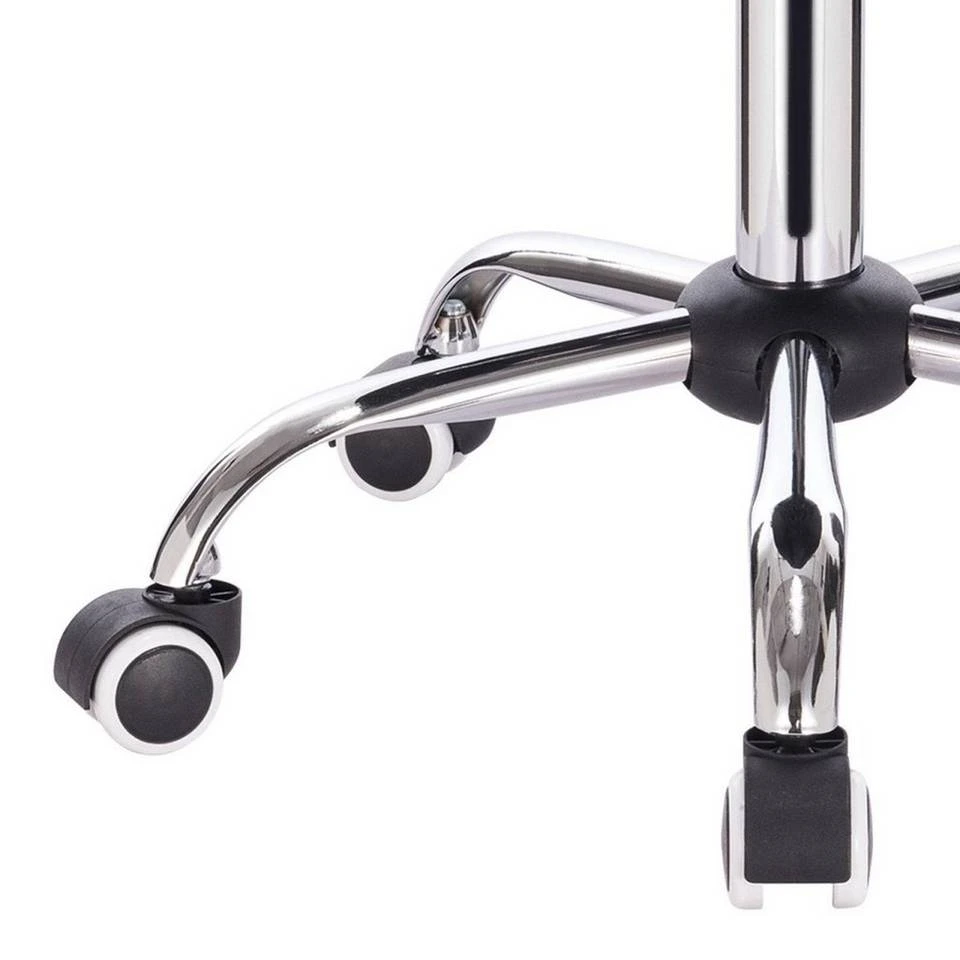 EUGAD Arbeitshocker (1er-Set), Sattelhocker mit Rückenlehne gepolstert höhenverstellbar aus Kunstleder Schwarz Grau, Weiß 15 EUGAD Arbeitshocker (1er-Set), Sattelhocker mit Rückenlehne gepolstert höhenverstellbar aus Kunstleder Schwarz Grau, Weiß – Bild 15