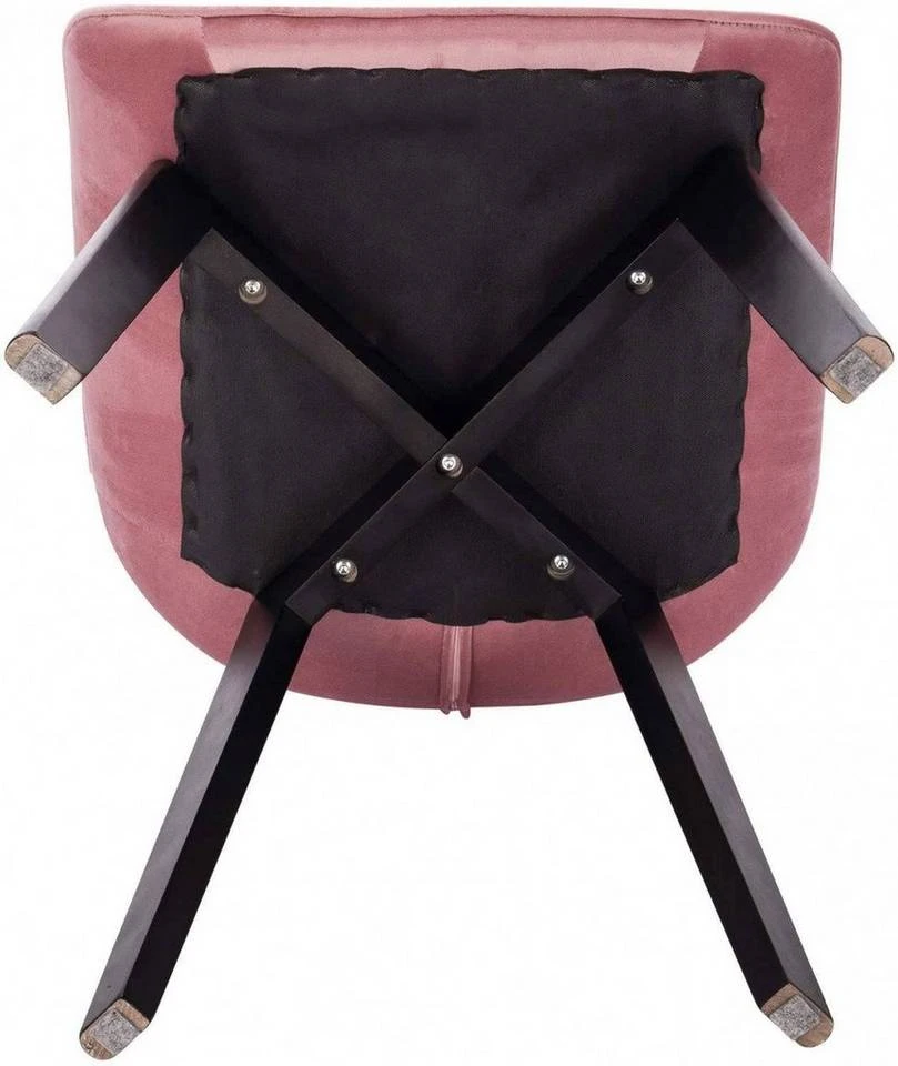 EUGAD Esszimmerstuhl (2 Stück), Wohnzimmerstuhl mit Rückenlehne, Polsterstuhl Küchenstuhl Weich Samt und Holz für ESS- und Wohnzimmer Schwarz Dunkelgrau, Dunkelgrün, Rosa 35 EUGAD Esszimmerstuhl (2 Stück), Wohnzimmerstuhl mit Rückenlehne, Polsterstuhl Küchenstuhl Weich Samt und Holz für ESS- und Wohnzimmer Schwarz Dunkelgrau, Dunkelgrün, Rosa – Bild 35