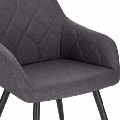 EUGAD Esszimmerstuhl, Polsterstuhl Leinen,mit Armlehnen Metallbeinen Dunkelgrau, Hellgrau 21 EUGAD Esszimmerstuhl, Polsterstuhl Leinen,mit Armlehnen Metallbeinen Dunkelgrau, Hellgrau -Eugad Möbel Einkaufen 0b451897 0cf8 51c6 b9e4 cd40d265bb33