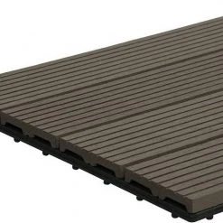 EUGAD WPC-Fliesen, WPC Fliesen Klickfliesen in Holzoptik 12 Stücke für 2m² Coffee Anthrazit, Grau, Hellgrau, Braun -Eugad Möbel Einkaufen 11ad988b 19a9 5864 8c6f eb3f04ecf103