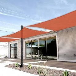 EUGAD Sonnensegel »Z-SSS1188ter21«, Sonnenschutz wasserabweisend HDPE Terrakotta 250 x 350 x 250 cm -Eugad Möbel Einkaufen 145ad8df 0e77 5c8f 99dd 3847acdc90f1