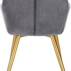EUGAD Esszimmerstuhl (1 Stück), Wohnzimmerstuhl aus Samt Polsterstuhl mit Armlehnen und Rückenlehne, Gestell aus Metall mit goldenen Beine Dunkelgrau Schwarz 16 EUGAD Esszimmerstuhl (1 Stück), Wohnzimmerstuhl aus Samt Polsterstuhl mit Armlehnen und Rückenlehne, Gestell aus Metall mit goldenen Beine Dunkelgrau Schwarz -Eugad Möbel Einkaufen 1a02c0f3 ce47 40bc b8a7 f7541990c9d7