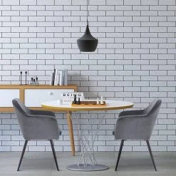 EUGAD Polsterstuhl (1 Stück), Küchenstuhl Samt Stuhl Sessel mit Armlehne, Metallbeine, für Esszimmer Wohnzimmer, Schwarz Dunkelgrau 41 EUGAD Polsterstuhl (1 Stück), Küchenstuhl Samt Stuhl Sessel mit Armlehne, Metallbeine, für Esszimmer Wohnzimmer, Schwarz Dunkelgrau -Eugad Möbel Einkaufen 1a8f44ea f82e 5948 a6bf dc4c4c71ed80