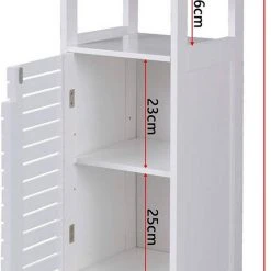 EUGAD Badkommode (1 St), Badschrank Badregal Nachttisch Nachtkommode Eckschrank Eckkommode Medizinschrank Holz, weiß 30x30x78cm -Eugad Möbel Einkaufen 1a90f763 b394 4946 b4a2 f85355ed70f6