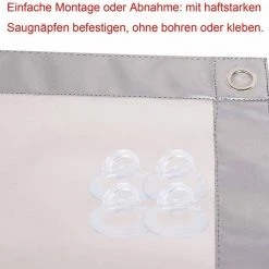 Fensterfolie, EUGAD, Thermo Rollo Dachfenster ohne Bohren Sonnenschutz Beige, Blau, Grau -Eugad Möbel Einkaufen 1c133573 0200 586c 9efd b2ab9829fc24