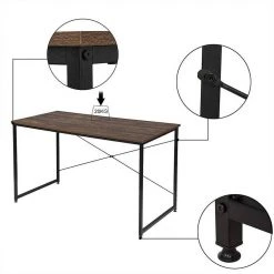 EUGAD Schreibtisch, mit Bücherregal 120x60x70 cm Schwarz Marmor Holz Vintage 27 EUGAD Schreibtisch, mit Bücherregal 120x60x70 cm Schwarz Marmor Holz Vintage -Eugad Möbel Einkaufen 1dcb906d 6c81 5f50 bf6d 42f0dd65bffe