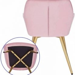 EUGAD Polsterstuhl (Set, 1 Stück), Esszimmerstuhl Küchenstuhl Samt, mit goldener Metallbeinen Blau, Bordeaux, Dunkelgrau, Dunkelgrün, Hellgrau, Rosa, Schwarz 94 EUGAD Polsterstuhl (Set, 1 Stück), Esszimmerstuhl Küchenstuhl Samt, mit goldener Metallbeinen Blau, Bordeaux, Dunkelgrau, Dunkelgrün, Hellgrau, Rosa, Schwarz -Eugad Möbel Einkaufen 206c0e8b 5d81 545c a4e1 b32203835289