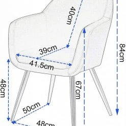 EUGAD Polsterstuhl (1 Stück), Küchenstuhl Samt Stuhl Sessel mit Armlehne, Metallbeine, für Esszimmer Wohnzimmer, Schwarz Dunkelgrau 32 EUGAD Polsterstuhl (1 Stück), Küchenstuhl Samt Stuhl Sessel mit Armlehne, Metallbeine, für Esszimmer Wohnzimmer, Schwarz Dunkelgrau -Eugad Möbel Einkaufen 210e957c ea52 5c97 bd7a 0f357c427768