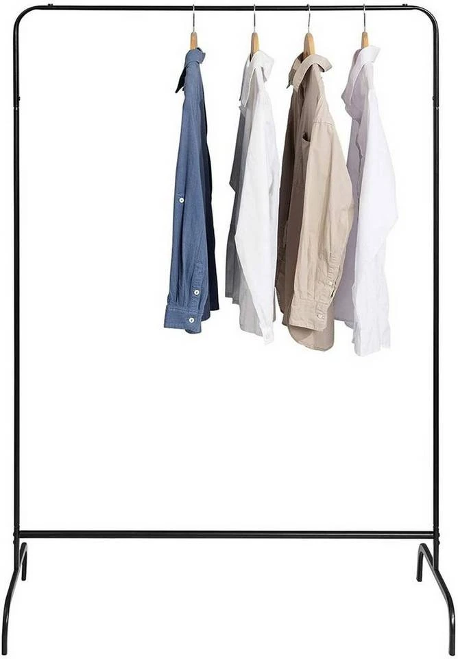 EUGAD Garderobenständer, (1 St), Kleiderständer, Kleiderstange, Metall, Weiß Schwarz, Weiß 9 EUGAD Garderobenständer, (1 St), Kleiderständer, Kleiderstange, Metall, Weiß Schwarz, Weiß – Bild 9