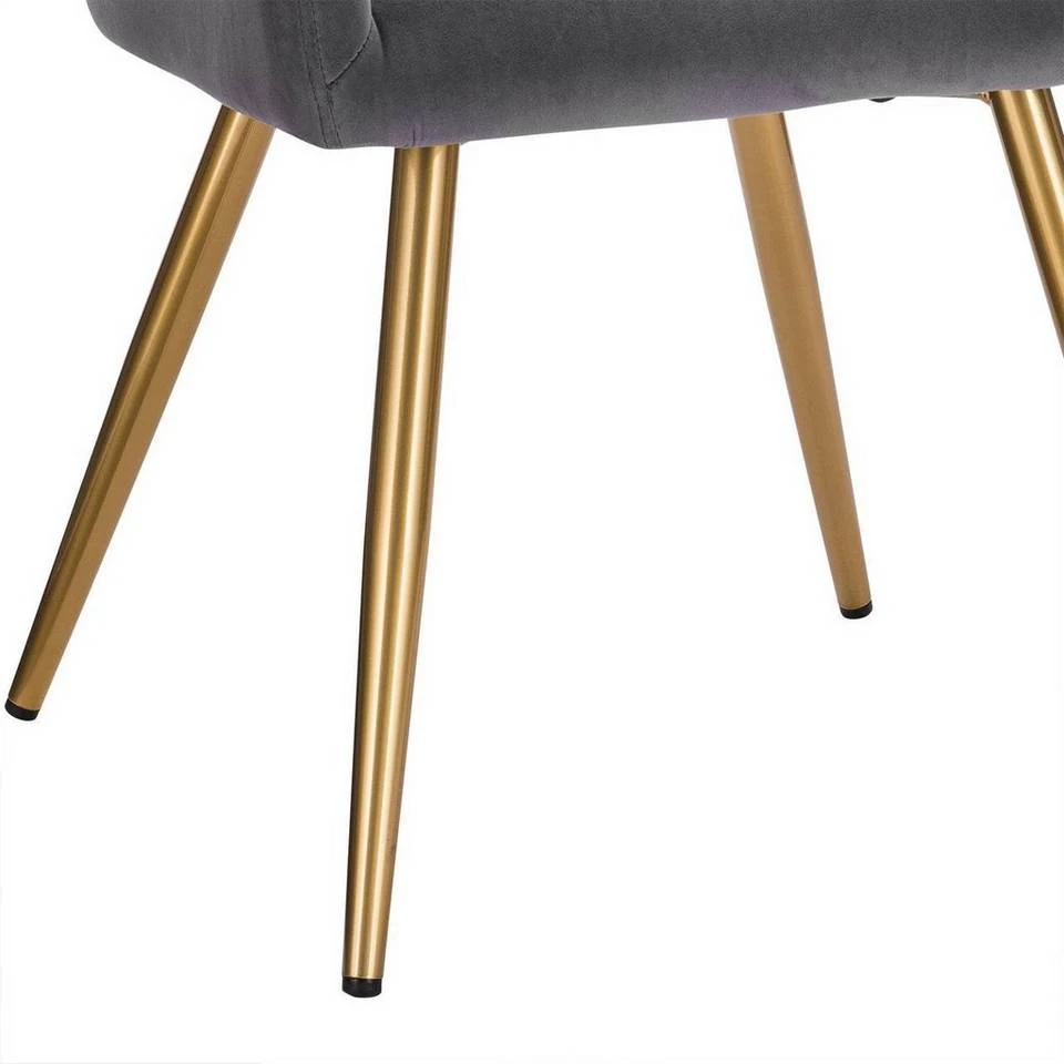 EUGAD Esszimmerstuhl (4 Stück), 4er-Set Esszimmerstuhl Polsterstuhl aus Samt Dunkelgrün Dunkelgrau, Dunkelgrün, Rosa, Schwarz 35 EUGAD Esszimmerstuhl (4 Stück), 4er-Set Esszimmerstuhl Polsterstuhl aus Samt Dunkelgrün Dunkelgrau, Dunkelgrün, Rosa, Schwarz – Bild 35