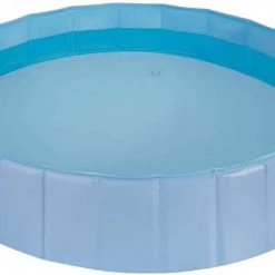 EUGAD Planschbecken, Hundepool Planschbecken Faltbares Doggy Pool blau
