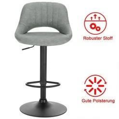 EUGAD Barhocker, 4er-Set Tresenhocker aus Kunstleder Gestell aus Stahl Dunkelbraun Anthrazit, Grau 58 EUGAD Barhocker, 4er-Set Tresenhocker aus Kunstleder Gestell aus Stahl Dunkelbraun Anthrazit, Grau -Eugad Möbel Einkaufen 27f4fce3 03f5 5d3c a858 2eca9b560871