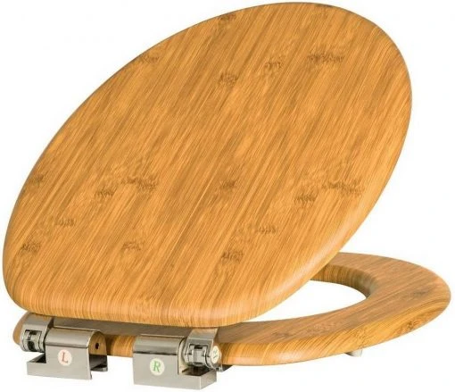 EUGAD WC-Sitz »0263MTG«, Toilettensitz WC Sitz Klodeckel Klobrille Toilettendeckel mit Absenkautomatik MDF Holz Softclose Scharnier Braun Holz 4 EUGAD WC-Sitz »0263MTG«, Toilettensitz WC Sitz Klodeckel Klobrille Toilettendeckel mit Absenkautomatik MDF Holz Softclose Scharnier Braun Holz -Eugad Möbel Einkaufen 27f837f8 4bdf 5281 a8b2 de235c685c6f