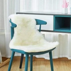 Teppich, EUGAD, Lammfell Schaffell echtes Naturfell Wohnzimmer Bettvorleger Sofa Matte Grau Wei&szlig; -Eugad Möbel Einkaufen 29601b8c dce5 5941 9a40 7a154f7d3e07