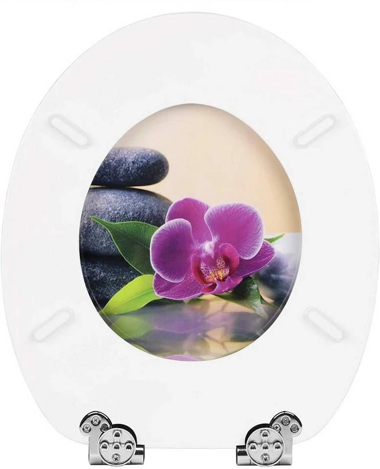 EUGAD WC-Sitz (1-St), Toilettensitz, WC Sitz mit Absenkautomatik, MDF, Holz, Softclose Scharnier Grüne Blätter, Holzfarbe, Lilie, Seestern, Seestern Am Strand, Seestern Sonnenuntergang, Stone, Lila Blume und Stones 25 EUGAD WC-Sitz (1-St), Toilettensitz, WC Sitz mit Absenkautomatik, MDF, Holz, Softclose Scharnier Grüne Blätter, Holzfarbe, Lilie, Seestern, Seestern Am Strand, Seestern Sonnenuntergang, Stone, Lila Blume und Stones – Bild 25