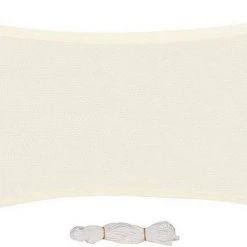 EUGAD Sonnensegel »0207ZYF«, Sonnenschutz 200g/m² HDPE Wetterschutz Creme -Eugad Möbel Einkaufen 2b87d2f4 af0a 49bd 8a4b e8b9d4ac3a40