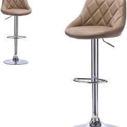 EUGAD Barhocker, 2er-Set Barstühle, höhenverstellbar, 360°drehbar Weiß Bordeaux, Cremewei&szlig;, Grau, Khaki, Rot, Schwarz, Wei&szlig; -Eugad Möbel Einkaufen 2bdb2854 f23a 55ae 8f87 177f4337375b