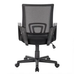 EUGAD Chefsessel (1 Stück), Bürostuhl mit Netz-Design-Sitzkissen Wippfunktion, Mesh, Schwarz Grau -Eugad Möbel Einkaufen 2cf63b2b c80b 5b86 98cc a9e69c8c3243