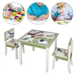 EUGAD Kindersitzgruppe, (3-tlg), Kinder Tischset mit Kantenschutz im Kinderzimmer Kindermöbel aus MDF und Kiefernholz Zoomotive(1 Tisch und 2 Stühle, 3-tlg) 13 EUGAD Kindersitzgruppe, (3-tlg), Kinder Tischset mit Kantenschutz im Kinderzimmer Kindermöbel aus MDF und Kiefernholz Zoomotive(1 Tisch und 2 Stühle, 3-tlg) -Eugad Möbel Einkaufen 2fb91e20 ff56 43ff 8747 fc1977d0aa76