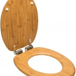 EUGAD WC-Sitz »0263MTG«, Toilettensitz WC Sitz Klodeckel Klobrille Toilettendeckel mit Absenkautomatik MDF Holz Softclose Scharnier Braun Holz -Eugad Möbel Einkaufen 2fc9c633 3fba 5fb9 a785 2b2883e5025d
