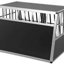 EUGAD Tiertransportbox, Hundetransportbox Alu Doppel Hundebox Reisebox für große Hunde Husky Samojede Weimaraner Labrador Deutscher Schäferhund Boxer 104x91x69cm 11 EUGAD Tiertransportbox, Hundetransportbox Alu Doppel Hundebox Reisebox für große Hunde Husky Samojede Weimaraner Labrador Deutscher Schäferhund Boxer 104x91x69cm -Eugad Möbel Einkaufen 32eba7e8 9cea 4cc9 82d2 c42a817f24ce
