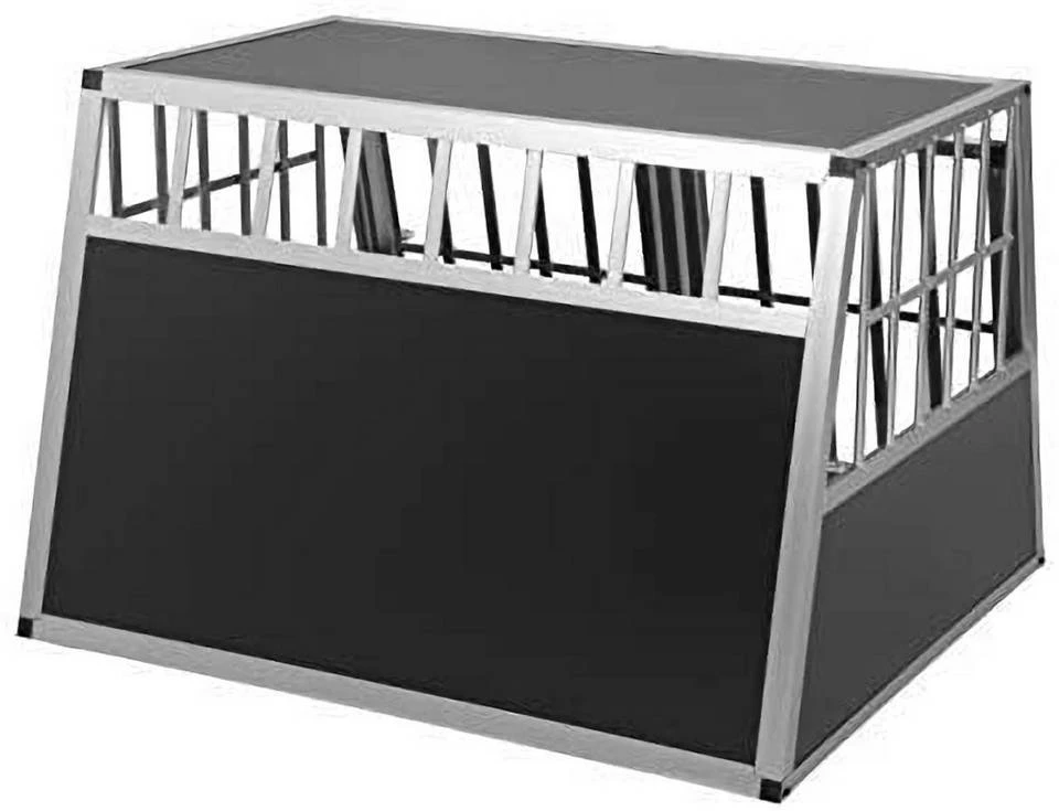 EUGAD Tiertransportbox, Hundetransportbox Alu Doppel Hundebox Reisebox für große Hunde Husky Samojede Weimaraner Labrador Deutscher Schäferhund Boxer 104x91x69cm 6 EUGAD Tiertransportbox, Hundetransportbox Alu Doppel Hundebox Reisebox für große Hunde Husky Samojede Weimaraner Labrador Deutscher Schäferhund Boxer 104x91x69cm – Bild 6