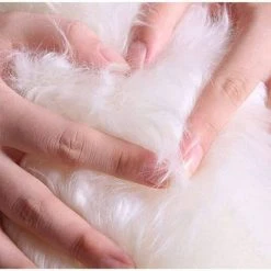 Teppich, EUGAD, 2er-Set Öko Lammfell echtes Longhair Fell XL (100-104)x65cm Weiß -Eugad Möbel Einkaufen 36f6f1c1 5665 5977 ba04 e5ce11f13277