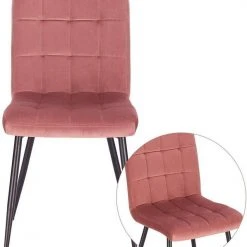 EUGAD Esszimmerstuhl (4 Stück), Polsterstuhl Wohnzimmerstuhl Samtstuhl Sessel mit Rückenlehne, Metallbeine, Sitzfläche aus Samt, Blau Creme, Dunkelgrau, Hellgrau, Rosa 46 EUGAD Esszimmerstuhl (4 Stück), Polsterstuhl Wohnzimmerstuhl Samtstuhl Sessel mit Rückenlehne, Metallbeine, Sitzfläche aus Samt, Blau Creme, Dunkelgrau, Hellgrau, Rosa -Eugad Möbel Einkaufen 371a777d 9443 4a83 966f 4209ee303717