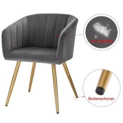 EUGAD Esszimmerstuhl (4 Stück), 4er-Set Esszimmerstuhl Polsterstuhl aus Samt Dunkelgrün Dunkelgrau, Dunkelgrün, Rosa, Schwarz 68 EUGAD Esszimmerstuhl (4 Stück), 4er-Set Esszimmerstuhl Polsterstuhl aus Samt Dunkelgrün Dunkelgrau, Dunkelgrün, Rosa, Schwarz -Eugad Möbel Einkaufen 382c011d b6e0 44ac 9c3b 7692273feb4e