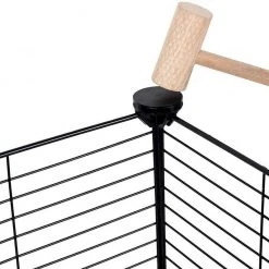 EUGAD Freigehege, Freigehege DIY Laufstall Kleintiere 109x74x39cm -Eugad Möbel Einkaufen 393f7773 a16d 50c9 a187 a3ab55b4b20e