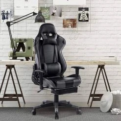 EUGAD Gaming Chair, Bürostuhl Schreibtischstuhl, Kunstleder, mit Ledenkissen Kopfstütze einstellbaren Armlehnen Weiß Grau, Rot, Weiß 27 EUGAD Gaming Chair, Bürostuhl Schreibtischstuhl, Kunstleder, mit Ledenkissen Kopfstütze einstellbaren Armlehnen Weiß Grau, Rot, Weiß -Eugad Möbel Einkaufen 3bc316ea a00d 582d ad99 6c5b55b67f90