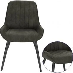 EUGAD Esszimmerstuhl, Polsterstuhl 2er-Set,Sitzfläche aus Stoffbezug Anthrazit, Dunkelbraun, Dunkelgrau 23 EUGAD Esszimmerstuhl, Polsterstuhl 2er-Set,Sitzfläche aus Stoffbezug Anthrazit, Dunkelbraun, Dunkelgrau -Eugad Möbel Einkaufen 3bee3605 4a64 543b 96f4 16419b3ee41e