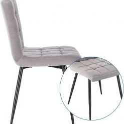 EUGAD Esszimmerstuhl (2 Stück), Polsterstuhl Wohnzimmerstuhl Samtstuhl Sessel mit Rückenlehne, Metallbeine, Sitzfläche aus Samt, Dunkelgrün Blau, Creme, Dunkelgrau, Dunkelgrün, Hellgrau, Rosa 63 EUGAD Esszimmerstuhl (2 Stück), Polsterstuhl Wohnzimmerstuhl Samtstuhl Sessel mit Rückenlehne, Metallbeine, Sitzfläche aus Samt, Dunkelgrün Blau, Creme, Dunkelgrau, Dunkelgrün, Hellgrau, Rosa -Eugad Möbel Einkaufen 3dbf6626 254b 52f1 be54 2976e02785be