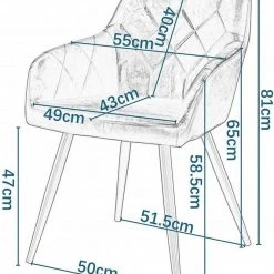 EUGAD Esszimmerstuhl, 4er-Set Esszimmerstuhl aus Kunstleder Metallbeine Dunkelbraun Schwarz -Eugad Möbel Einkaufen 40fc7c63 a3a1 558e a804 4511ab4a0e92
