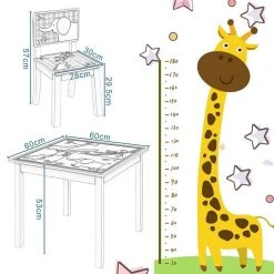 EUGAD Kindersitzgruppe, (3-tlg), Kinder Tischset mit Kantenschutz im Kinderzimmer Kindermöbel aus MDF und Kiefernholz Zoomotive(1 Tisch und 2 Stühle, 3-tlg) 11 EUGAD Kindersitzgruppe, (3-tlg), Kinder Tischset mit Kantenschutz im Kinderzimmer Kindermöbel aus MDF und Kiefernholz Zoomotive(1 Tisch und 2 Stühle, 3-tlg) -Eugad Möbel Einkaufen 41078252 44e0 467f bb7d 86ba10ecf37c