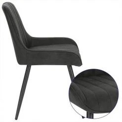 EUGAD Esszimmerstuhl, Polsterstuhl 2er-Set,Sitzfläche aus Stoffbezug Anthrazit, Dunkelbraun, Dunkelgrau 38 EUGAD Esszimmerstuhl, Polsterstuhl 2er-Set,Sitzfläche aus Stoffbezug Anthrazit, Dunkelbraun, Dunkelgrau -Eugad Möbel Einkaufen 44b4500e 74cc 57e5 898f e2454c5ebf5d