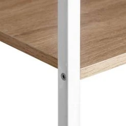 EUGAD Kleiderständer, Wäscheständer Garderobenständer mit Ablage Schwarzrohre und Eiche Platte Schwarz-Hell Eiche, Schwarz-Vintage, Wei&szlig;-Eiche -Eugad Möbel Einkaufen 459c703d 239a 5ef7 b529 f8915e9cf78e