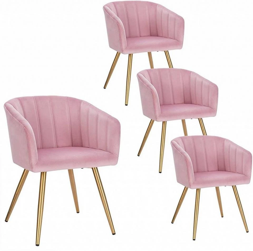 EUGAD Esszimmerstuhl (4 Stück), 4er-Set Esszimmerstuhl Polsterstuhl aus Samt Dunkelgrün Dunkelgrau, Dunkelgrün, Rosa, Schwarz 19 EUGAD Esszimmerstuhl (4 Stück), 4er-Set Esszimmerstuhl Polsterstuhl aus Samt Dunkelgrün Dunkelgrau, Dunkelgrün, Rosa, Schwarz – Bild 19