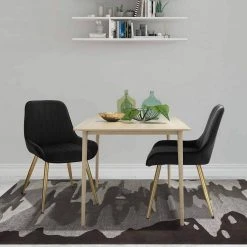 EUGAD Esszimmerstuhl, 4 Stücke Retro Küchenstuhl Sitzfläche aus Samt mit Metallbeine Dunkelgrün Bordeaux, Dunkelgrau, Dunkelgr&uuml;n, Hellgrau, Rosa, Schwarz -Eugad Möbel Einkaufen 48726b2e 4afd 50be a9b4 561bc991edaf