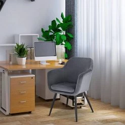 EUGAD Polsterstuhl (1 Stück), Küchenstuhl Samt Stuhl Sessel mit Armlehne, Metallbeine, für Esszimmer Wohnzimmer, Schwarz Dunkelgrau 38 EUGAD Polsterstuhl (1 Stück), Küchenstuhl Samt Stuhl Sessel mit Armlehne, Metallbeine, für Esszimmer Wohnzimmer, Schwarz Dunkelgrau -Eugad Möbel Einkaufen 4f58c078 64fe 472c 815f cb9e8df6031d