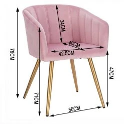 EUGAD Esszimmerstuhl, 2er-Set Esszimmerstuhl Polsterstuhl aus Samt Dunkelgrün Dunkelgrau, Dunkelgr&uuml;n, Rosa, Schwarz -Eugad Möbel Einkaufen 50f2d298 3c8f 446b 800f 19191e12c4b3