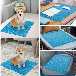 EUGAD Hundematte, Kühlmatte Hunde Katzen Welpen Haustier Blau 24 EUGAD Hundematte, Kühlmatte Hunde Katzen Welpen Haustier Blau -Eugad Möbel Einkaufen 53805ace c503 5870 8b3f 8c5e0e511739