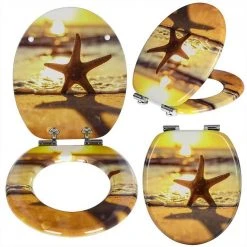 EUGAD WC-Sitz (1-St), Toilettensitz, WC Sitz mit Absenkautomatik, MDF, Holz, Softclose Scharnier Grüne Blätter, Holzfarbe, Lilie, Seestern, Seestern Am Strand, Seestern Sonnenuntergang, Stone, Lila Blume und Stones 70 EUGAD WC-Sitz (1-St), Toilettensitz, WC Sitz mit Absenkautomatik, MDF, Holz, Softclose Scharnier Grüne Blätter, Holzfarbe, Lilie, Seestern, Seestern Am Strand, Seestern Sonnenuntergang, Stone, Lila Blume und Stones -Eugad Möbel Einkaufen 54c6143e d15e 46b6 ae2e 6aa265c567f4