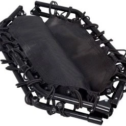 EUGAD Fitnesstrampolin, Fitness Trampolin Indoor Faltbar Ø 126cm mit höhenverstellbarem Haltegriff, leise Gummiseilfederung, belastbar bis 120 kg Grün, Schwarz -Eugad Möbel Einkaufen 5698bea9 ebb4 477b b69d 07bc5bb0506f