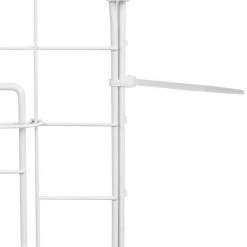 EUGAD Freigehege, Freigehege Kaninchen mit Stauraum Hasen Meerschweinchen Welpenauslauf Laufgitter mit Tür&Treppe DIY Schwarz 48 Platten (35x35cm/Platte) 110x 75 x 110 cm -Eugad Möbel Einkaufen 58c0ead5 0cf6 5413 b259 49609dda4c69